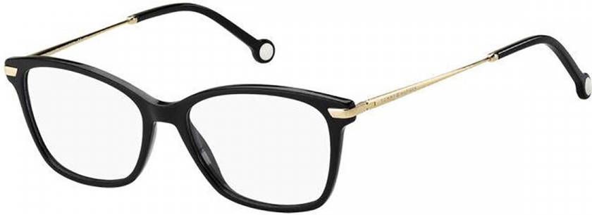 Tommy Hilfiger Bril th 1839 807 , Zwart, Dames