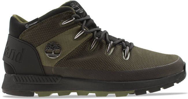 Timberland Groene Veterboots Sprint Trekker Mid Fabric
