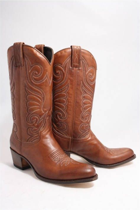 Sendra Dames laarzen cognac 37