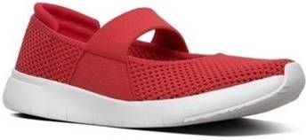 FitFlop Ballerina's AIRMESH MARY JANES PASSION RED