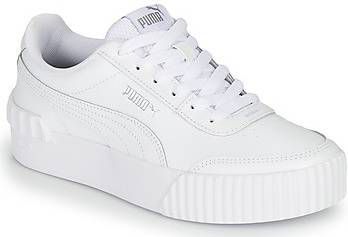 Puma Witte Carina Lift Tw Lage Sneakers