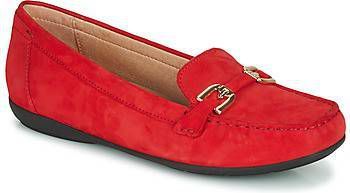 Geox D Annytah Moccasins , Rood, Dames