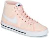 Nike Court Legancy Mid Canvas Sneakers , Roze, Dames online kopen
