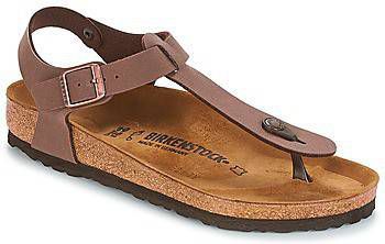 Birkenstock Kairo Birko-Flor Nubuck Brushed Flip-Flops Unisex Light Brown