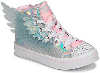 Skechers Twi Lites 2.0 Unicorn Wings Silver Sneakers