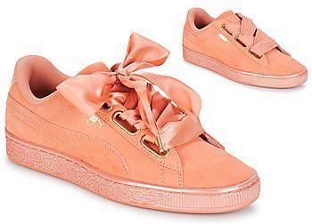 Lage Sneakers Puma WN SUEDE HEART SATIN.DUSTY