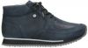 Wolky Hoge Sneakers 05802 e-Boot 11800 blauw stretch nubuck online kopen