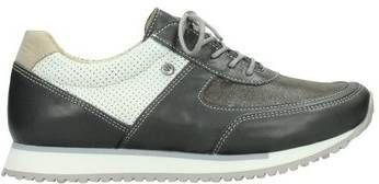 Wolky e-Sneaker blauw stretch leer - Schoenen.nl