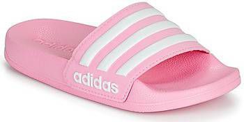 Adidas performance adilette shower badslippers lichtroze - Damesschoenen.nl