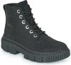 Timberland Greyfield Leather Boot Black Dames Boots online kopen