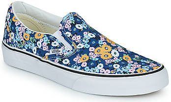 Vans Sneakers UA Classic Slip On Floral Blauw