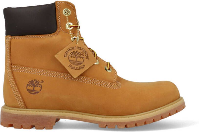 Timberland Dames 6 Inch Premium Boots(36 t/m 41)Geel/Honing Bruin 10361 36
