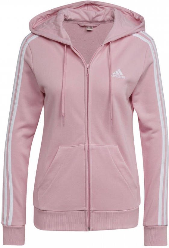 Adidas Essentials French Terry 3 Stripes Full zip Dames Hoodies