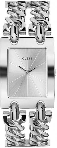 Guess Horloges Watch Mod Heavy Metal Zilverkleurig