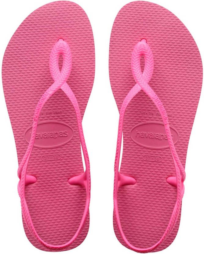 Havaianas Slippers Flipflops Luna Roze