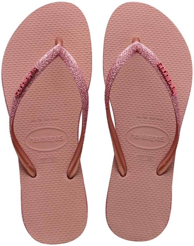 Havaianas Slippers Flipflops Slim Sparkle Ii Roze