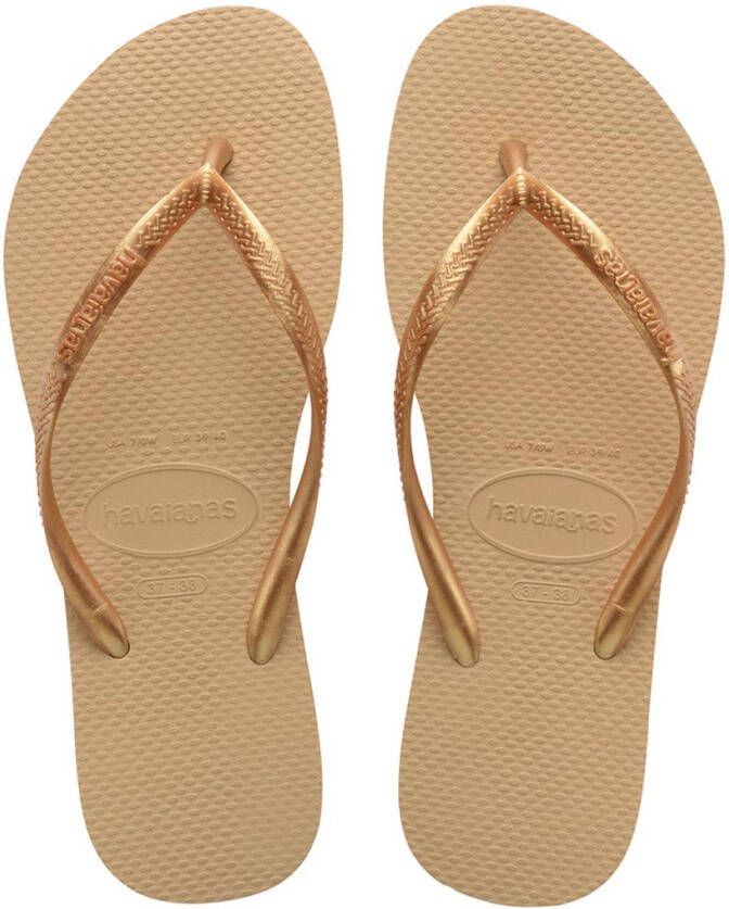 Havaianas slim sandals , Geel, Dames