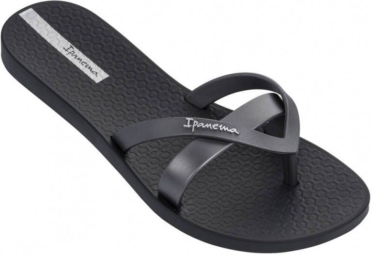 Ipanema Kirey teenslippers zwart/zilver