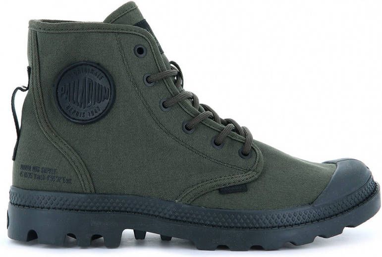 Palladium Sneakers Pampa Hi HTG Supply , Groen, Unisex