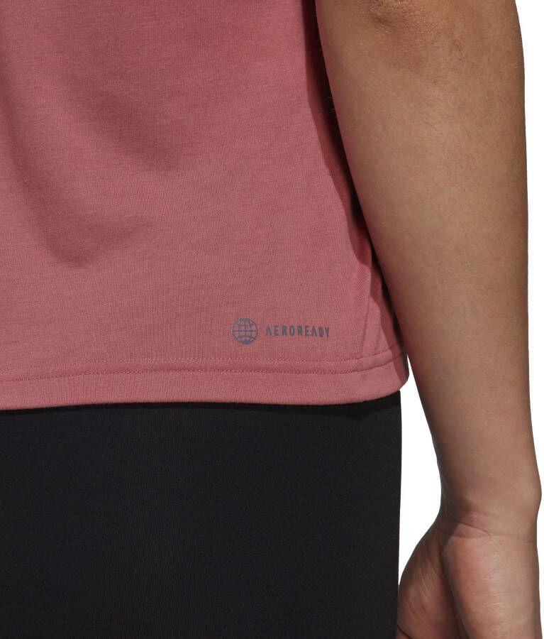 Adidas Aeroready Made For Training Floral Dames T Shirts