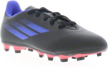 Adidas X Speedflow.4 Flexible Ground Voetbalschoenen Core Black/Sonic Ink/Solar Yellow Kind