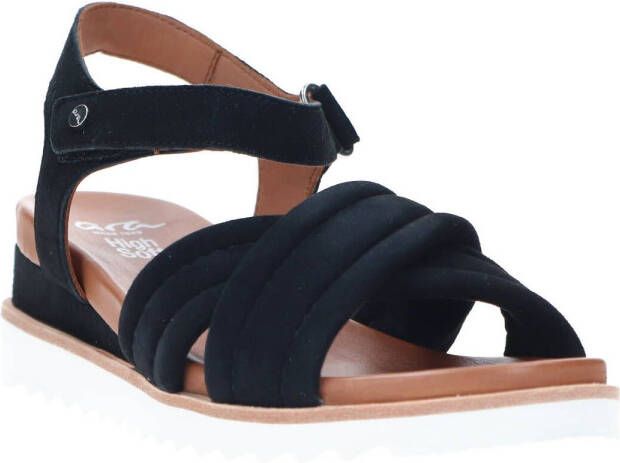 Ara Valencia Black G Wijdte Sandalen