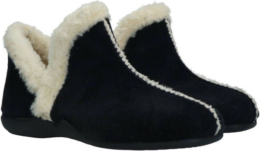 Belizia Comfort Plus Dames Pantoffel Dames Zwart