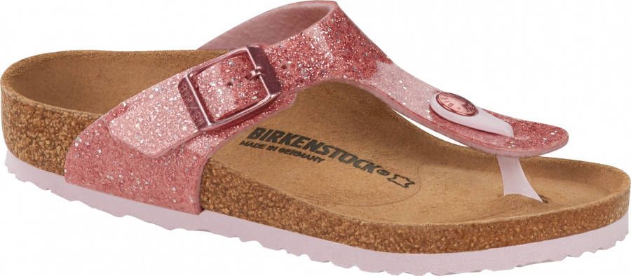Birkenstock Cl. gizeh cosmic sparkle old rose narrow