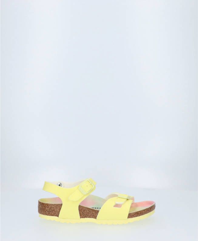 Birkenstock Rio kids candy ombre yellow birko flor narrow