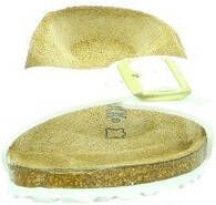 Birkenstock Slippers Madrid BF in lak look, smalle schoenwijdte