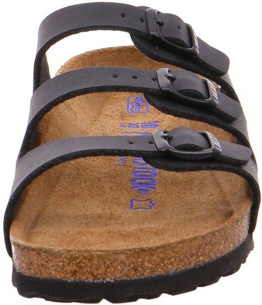 Birkenstock Slippers Florida SFB BF Schwarz Narrow Zwart