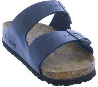 Birkenstock Arizona sfb blue narrow fettleder oiled leather