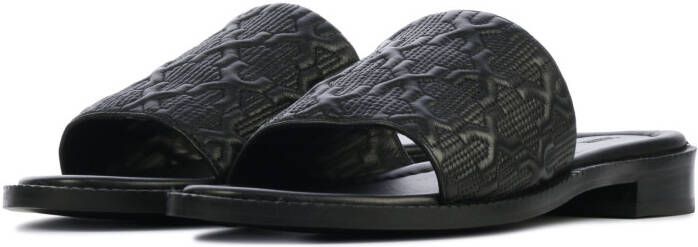 Bronx Dames leren dames slippers 84902 de