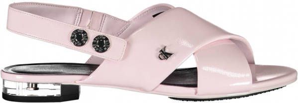 Calvin Klein Platte sandalen , Roze, Dames
