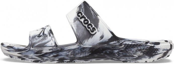 Crocs Slippers vrouw classic marbled sandal 207701.103