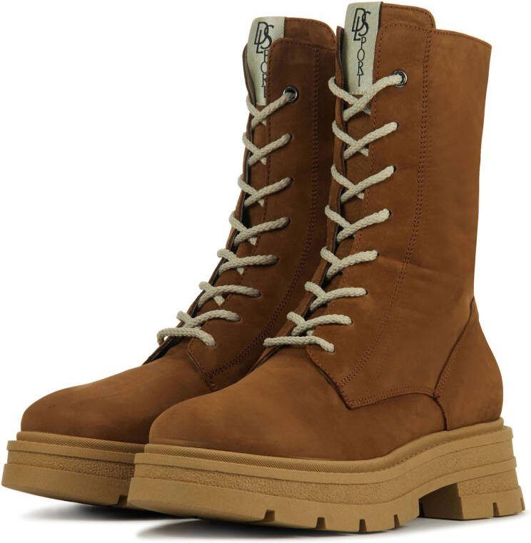DL Sport Dames leren dames enkellaarsjes 5510