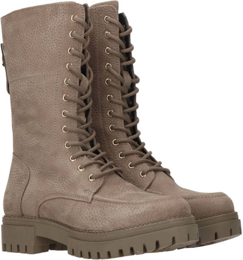 Dstrct Veterboot Dames Taupe
