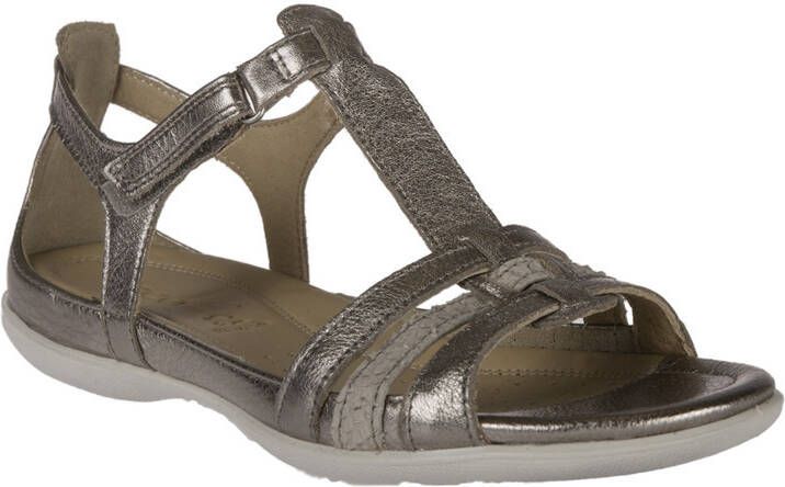 Ecco Sandalen Flash goudkleur