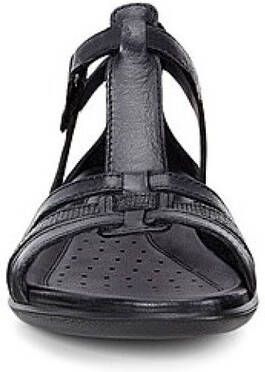 Ecco Sandalen Flash in een metallic look