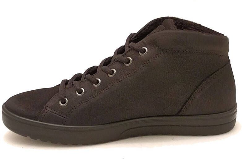 Ecco Zwarte Fara Black Renoir Veterschoenen