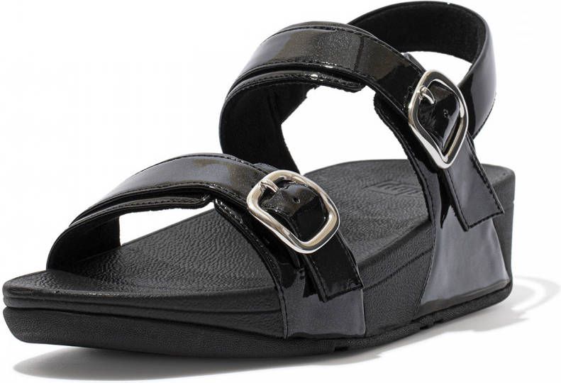 FitFlop Lulu patent glitter verstelbare