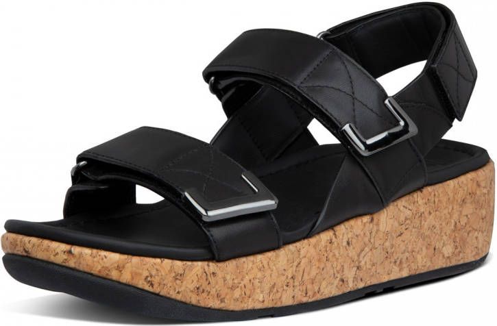FitFlop Remi adjustable back strap sandals leather