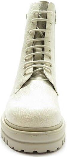 Floris van bommel Wonki 04.00 Dark White G Wijdte Veter boots