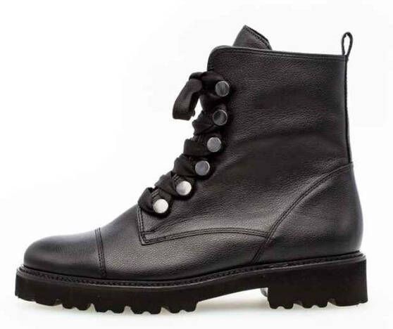 Gabor Dames Veterschoenen  Zwart