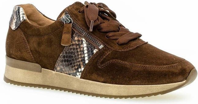 Gabor Sneaker Dames Bruin