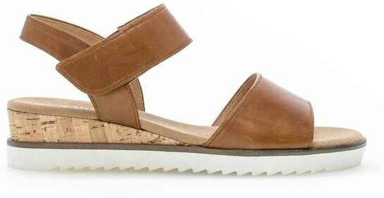 Gabor 62.750.53 Sandal , Bruin, Dames