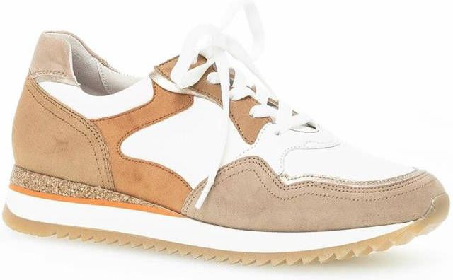 Gabor Sneakers kalfsnappa geitensuèdeleer Comfort bruin