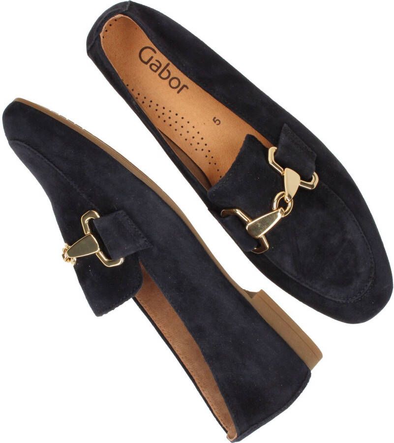 Gabor Blauwe Loafers 211