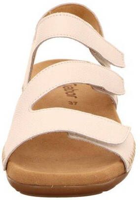 Gabor Voetbed Sandaal , Wit, Dames