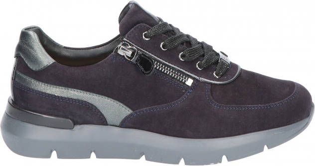 Hassia 301313 Ocean Dark Blue H Wijdte Veterschoenen